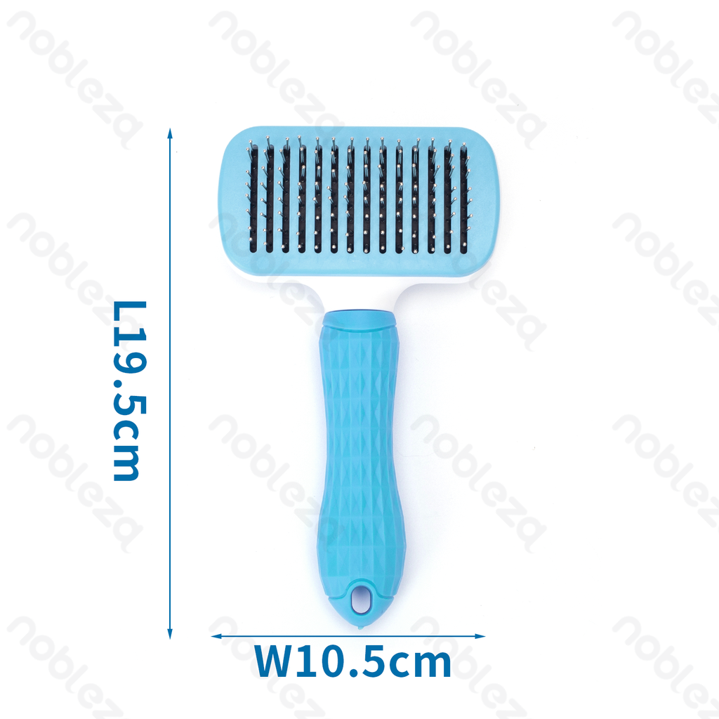 [B40706WDU] Nobleza Pet Massage Brush (Wide Bristles)