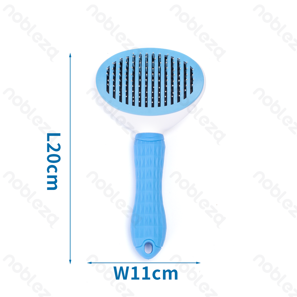 Nobleza Massagebürste für Haustiere (dicke Borsten)