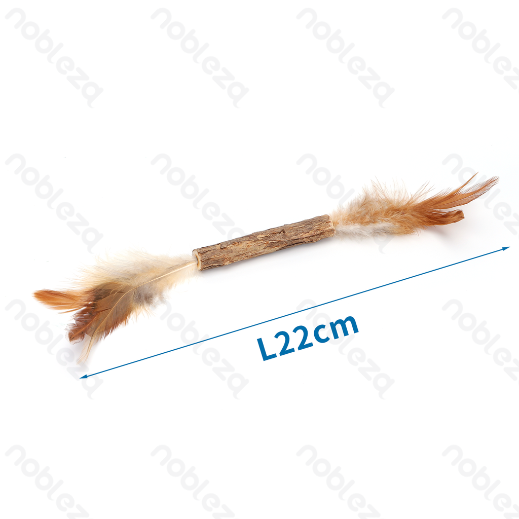 [B40307VZS] Nobleza Feather Stick Toy