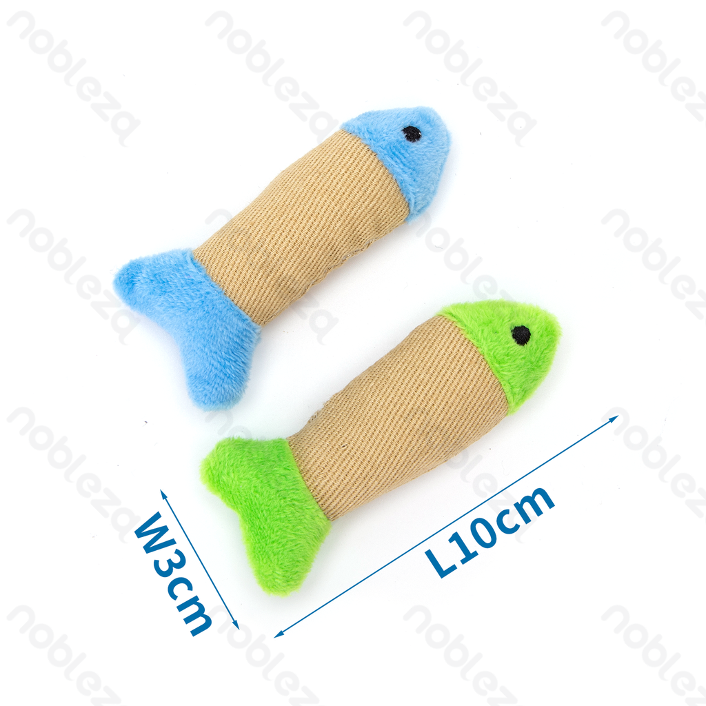 [B40307WEB] Nobleza Fish Canvas Toy