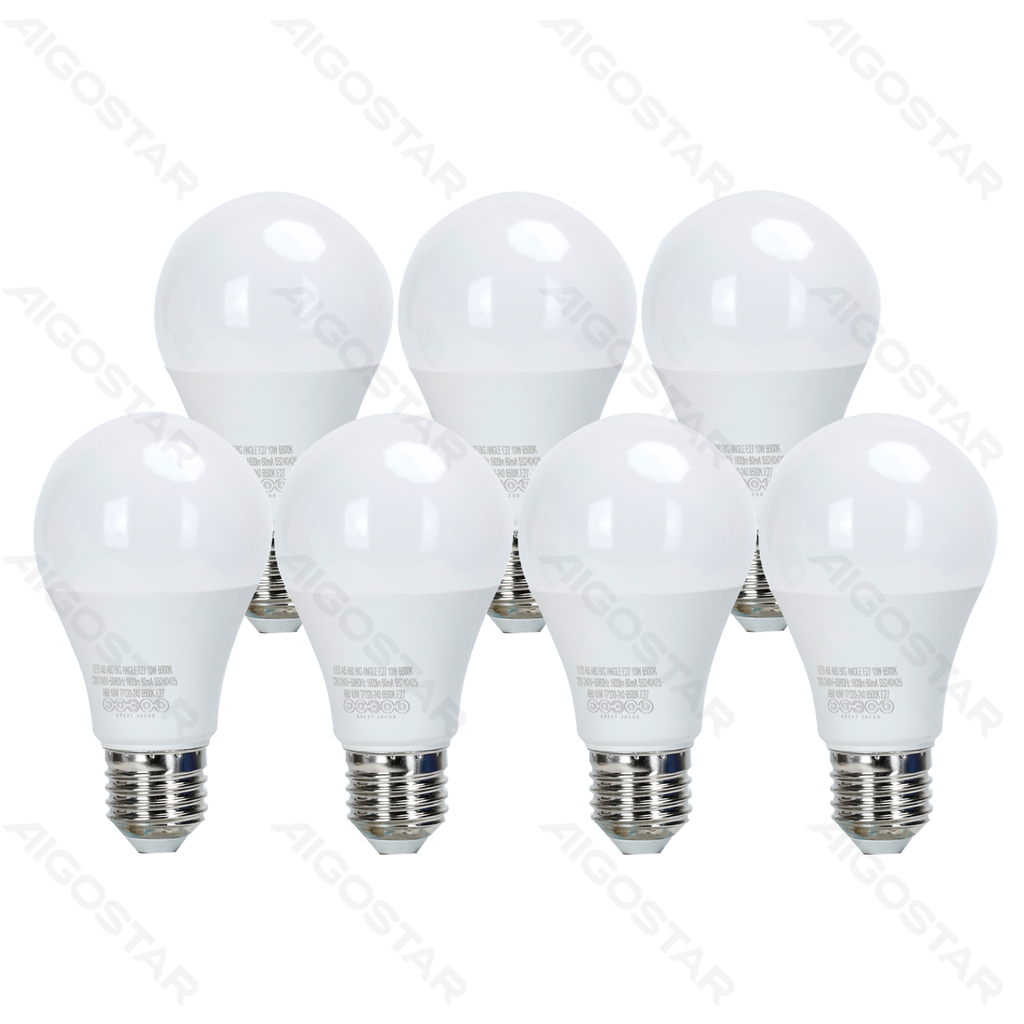 [B1010524T] LED A5 A60 BIG ANGLE E27 10W 6500K GJ