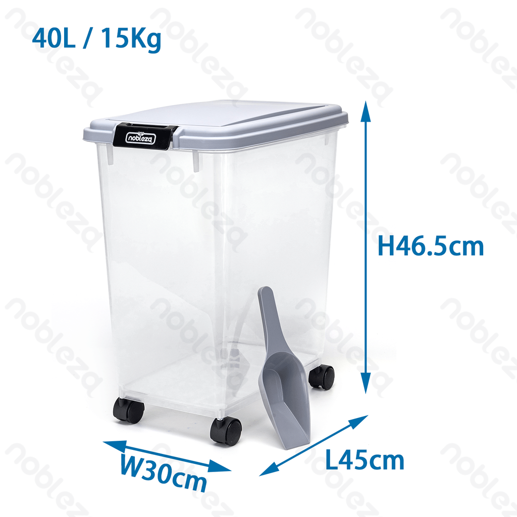 Nobleza Opslagcontainer voor huisdiervoer (15 kg)