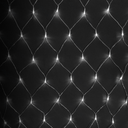 Netz von flachen Niedervolt-Lichtleisten, Kaltweiß, 1,5m*1,5m, IP44, Innen/Außen, Colourbox