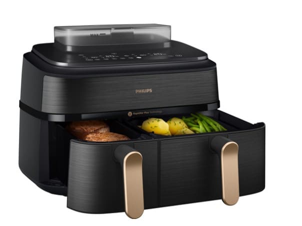 Philips Consumer Steam Airfryer 5000 series dual basket