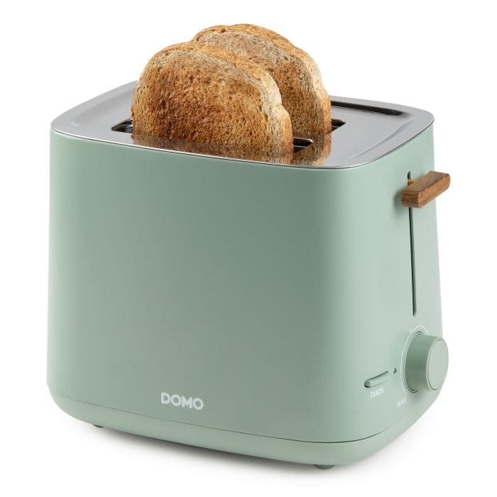 [8334759] DOMO Broodrooster Wood You groen 2 sneden