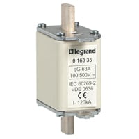 Mespatroon gG 160A grootte 00 500V 120kA met verklikker
