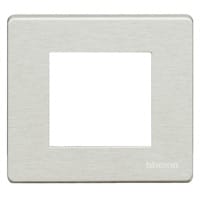 Afdekplaat Magic - 2 modules - voor ref. 500S/2AV - Ivoor