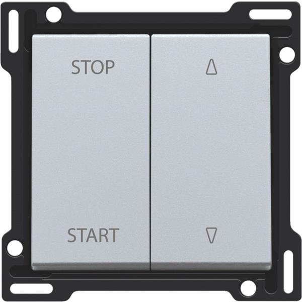 NIKO - Toets voor rolluikschakelaar 10A 250V AC, sterling - 121-65905
