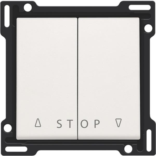 NIKO - Toets voor rolluikdrukknop voor elektronische sturing, wit - 101-65918