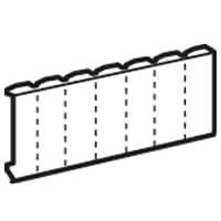[3785687] LEGRAND Afdekstrip wit 13 modules