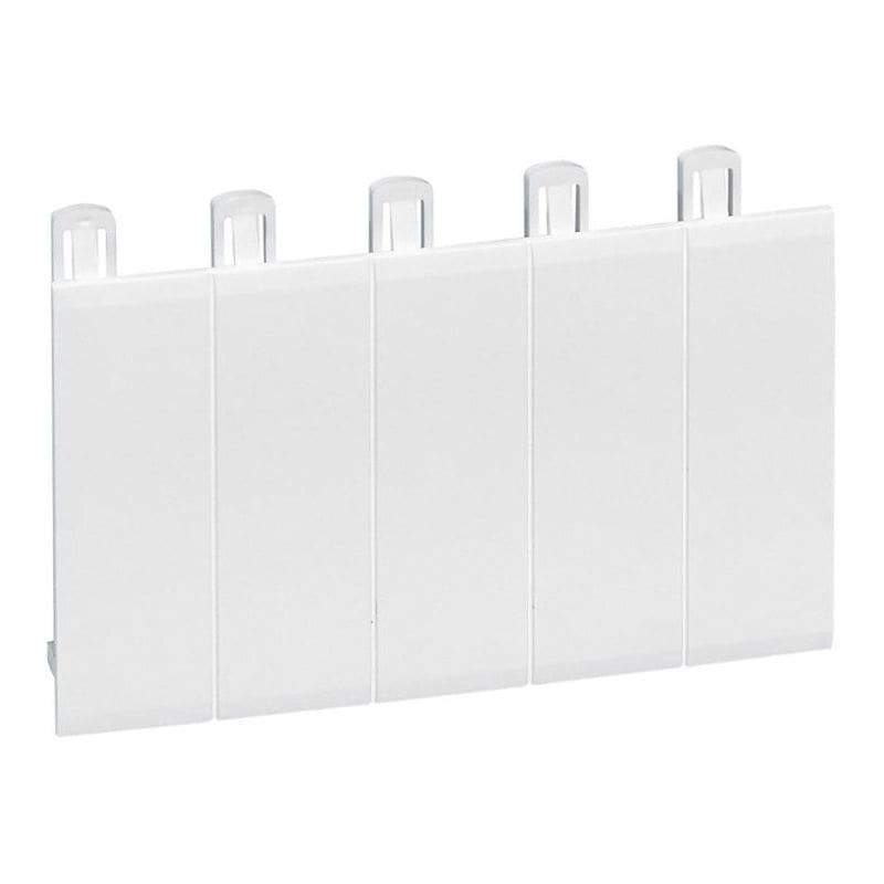 [3828441] LEGRAND Afdekstrip wit 5 modules