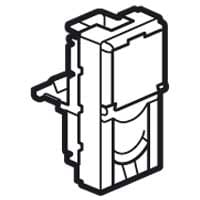 Mosaic contactdoos RJ 11 voor telefoon - 4 contacten - 1 module - wit