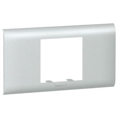 LEGRAND DLP alu houder 2mod. d 65mm