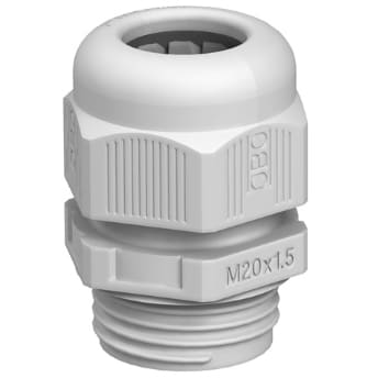Wartel V-TEC VM M16 zilvergrijs - polyamide (verpakking 50 stuks)