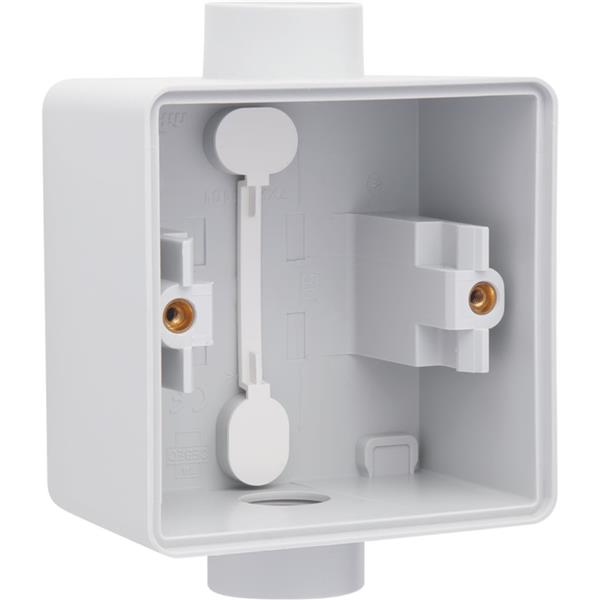 [4063362] NIKO - Hydro spuitwaterdichte opbouwdoos voor 1 functie, met 2 m20-ingangen, grijs - 700-84111
