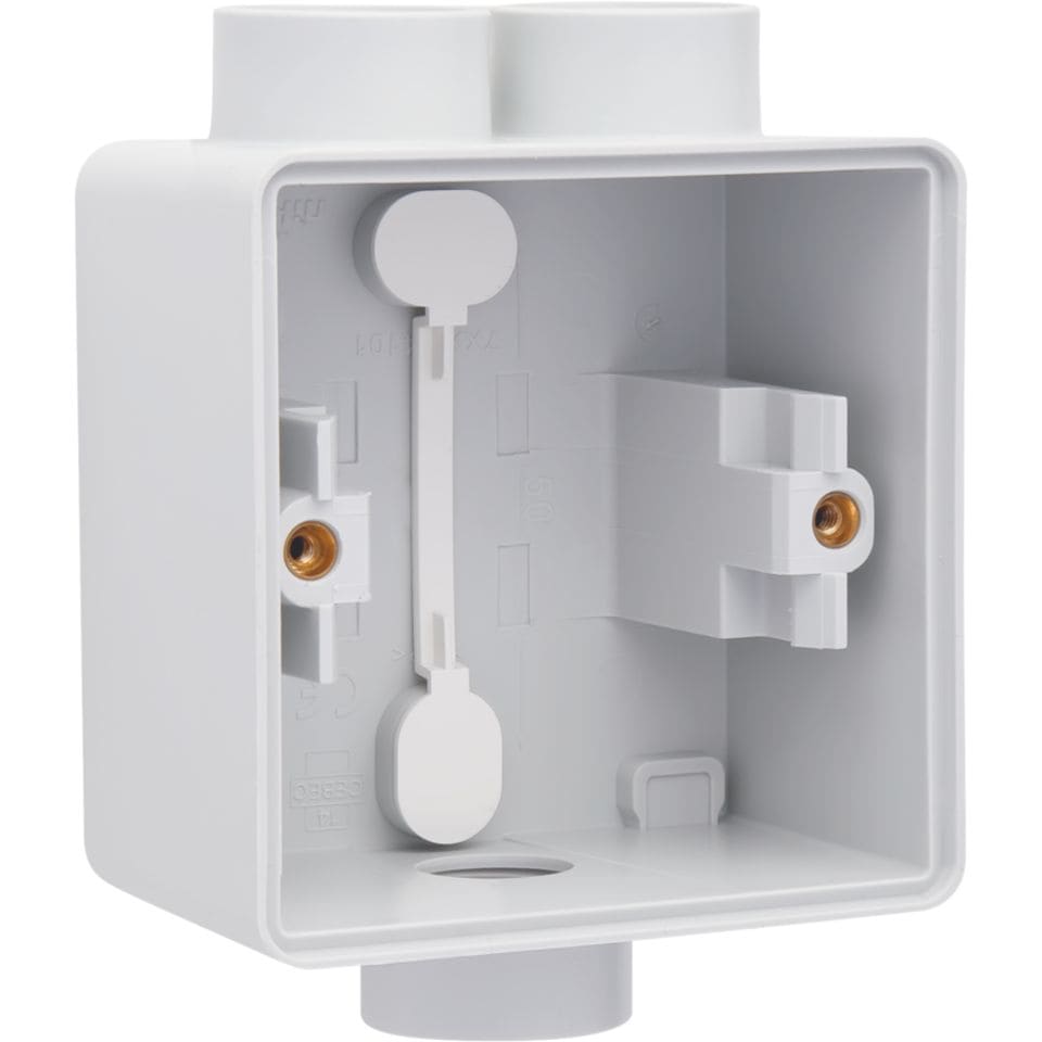 [4063363] NIKO - Hydro spuitwaterdichte opbouwdoos voor 1 functie, met 3 m20-ingangen - 700-84112
