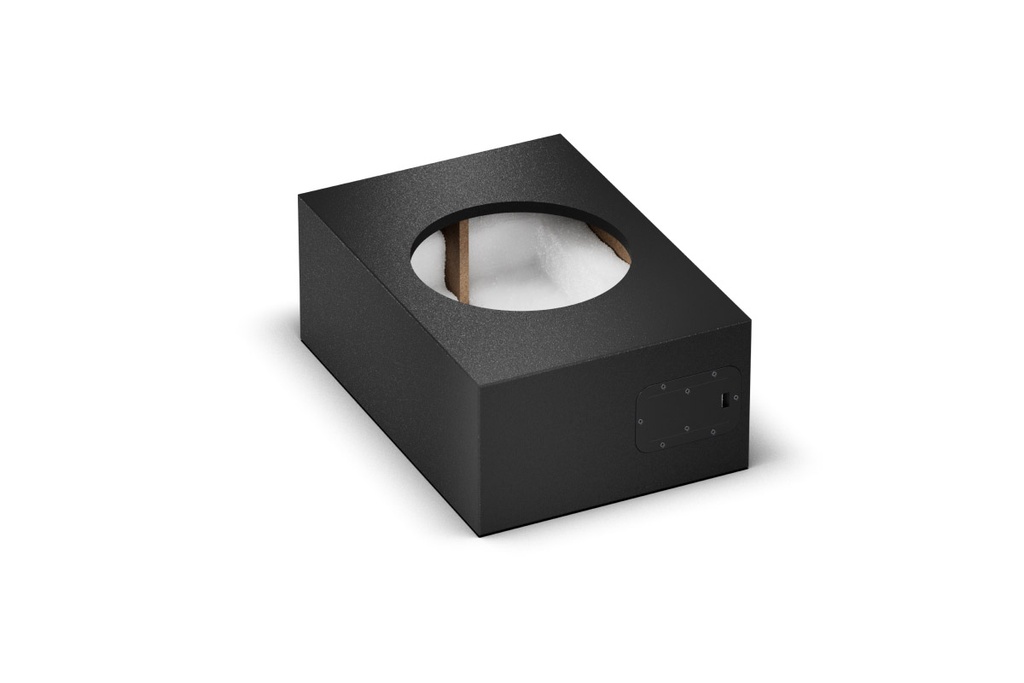 [610164] Boîtier pour haut-parleur d'installation 10" noir