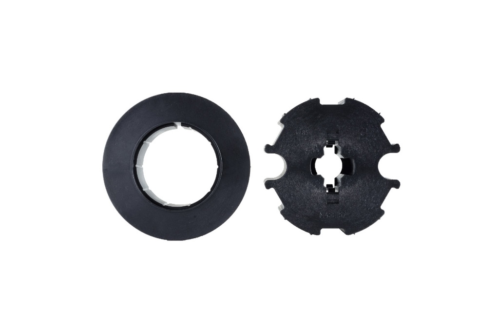 Loxone Adapter Buismotor 85 mm Rundnut