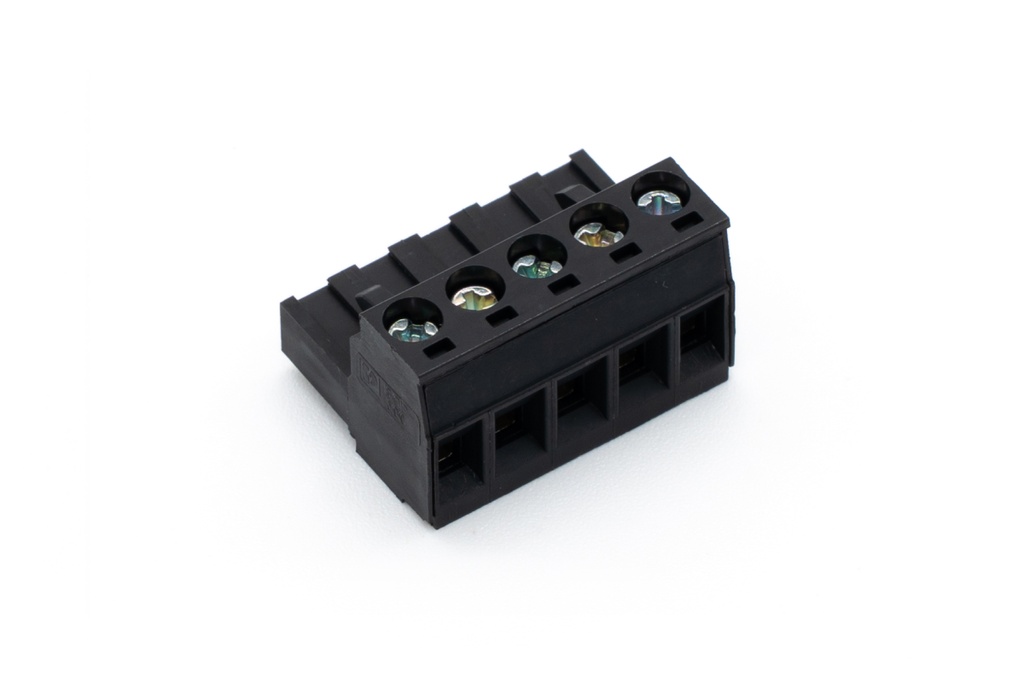[000055] Srew-Plug Terminal Black 5-Pin