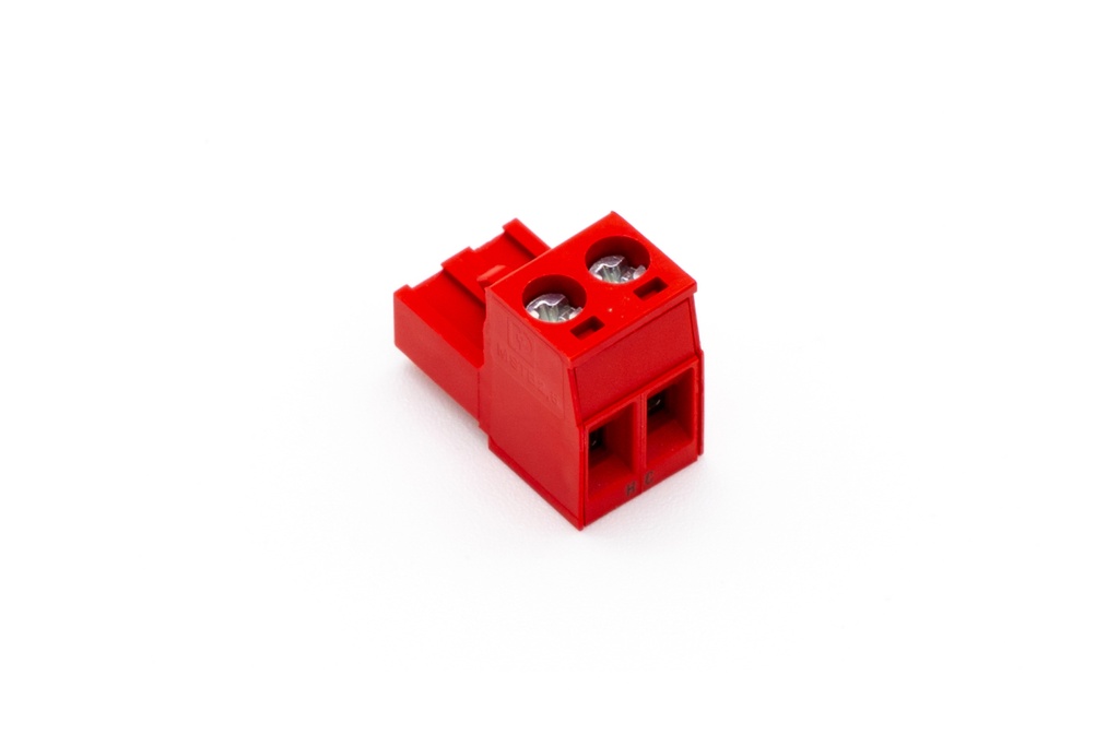[000064] Screw-Plug Terminal Red 2-Pin