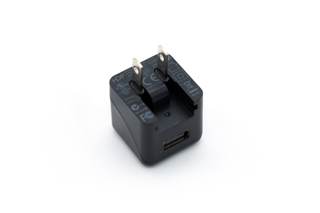[000222] USB Power Supply incl. Cable Black