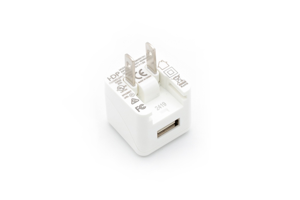 [000557] Alimentation USB incl. câble blanc
