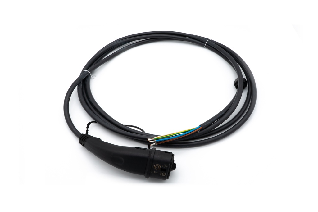 Loxone Laadkabel Wallbox 11 kW 16A 3-fasen