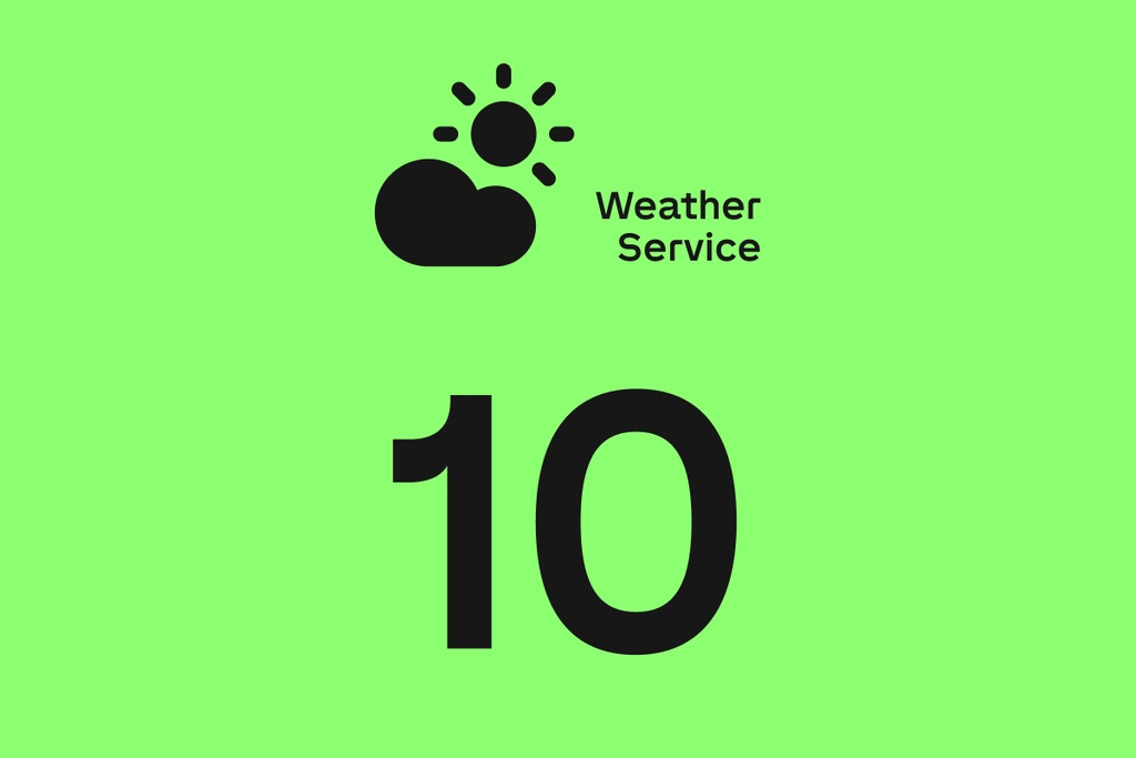 [100201] Weather Service 10 Years