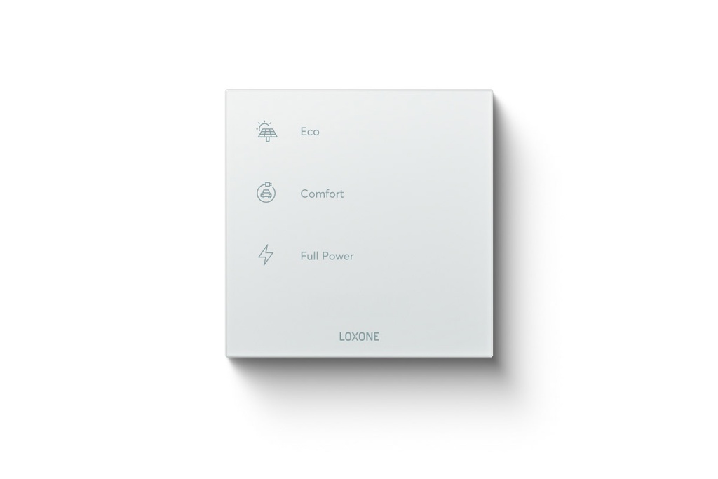 [100540] Loxone Touch Pure Flex Air Zuiver wit - Wallbox Gen. 1 Stopgezet model