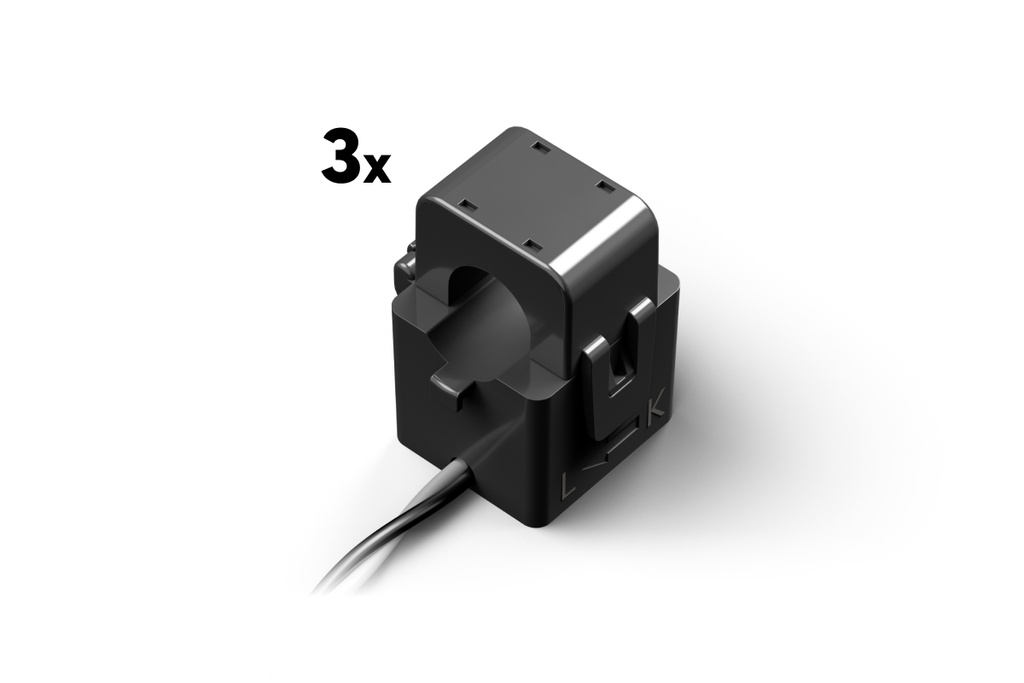 [100681] Loxone 40mA CT-klemmen 25A 10mm (3 stuks)