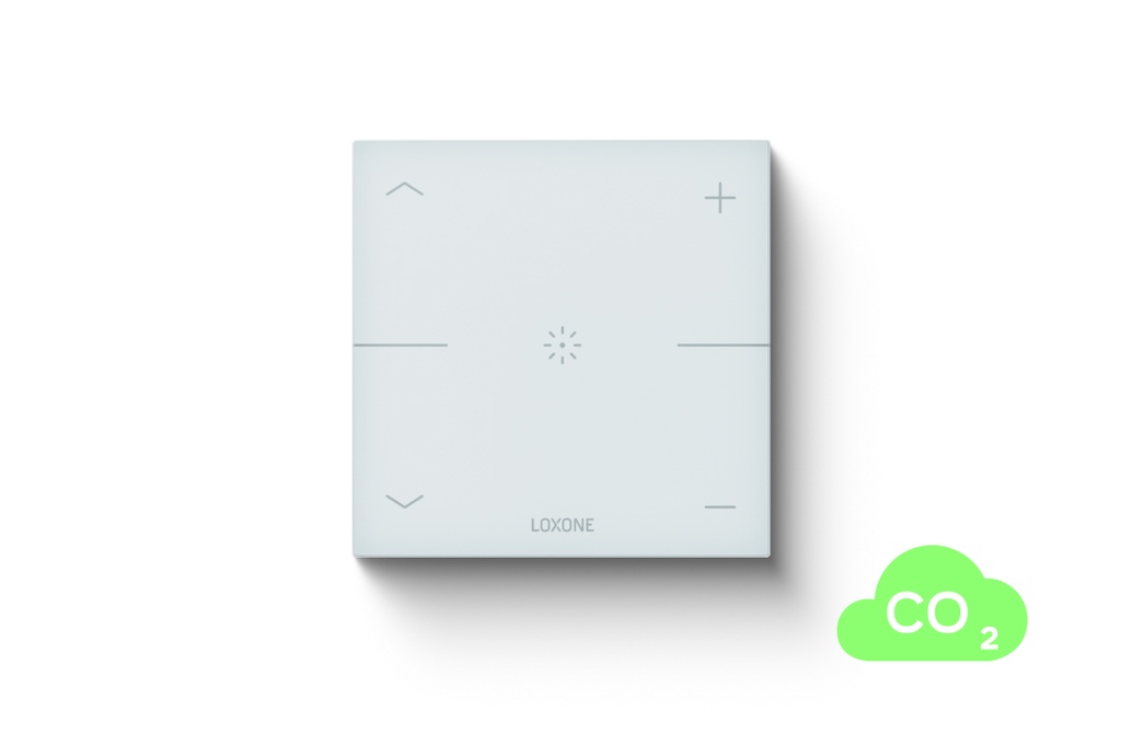 [100873] Loxone Touch Pure CO2 Tree Zuiver wit