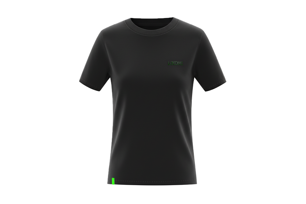 Loxone T-Shirt Dames Corporate zwart L