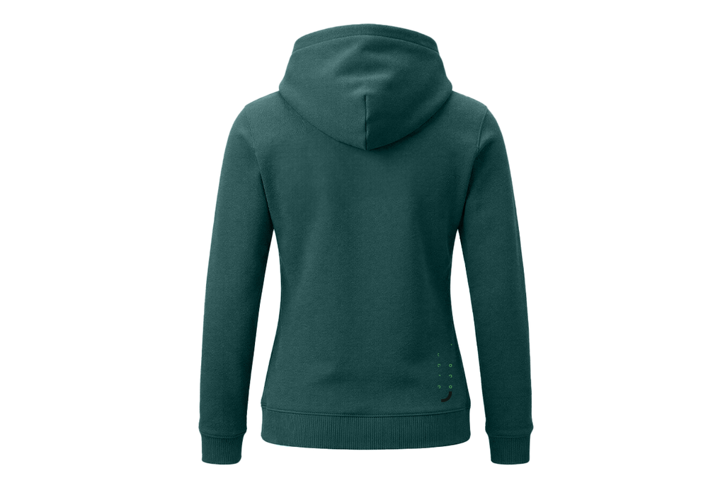 Loxone Hoodie Dames Lifestyle donkergroen M