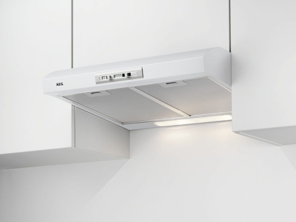 [5730051] AEG Dampkap onderbouw Lower Easy 60cm wit D