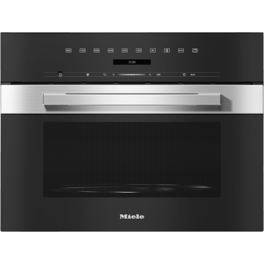 [6062882] Microgolfoven inbouw, 46l, 7 vermogens, auto programma's, popcorn, inox