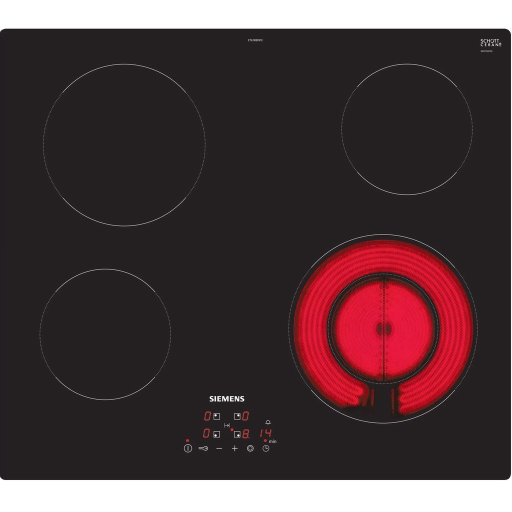 [7284607] Siemens Huishoud Kookplaat iQ300 Vitrokeramisch 60cm