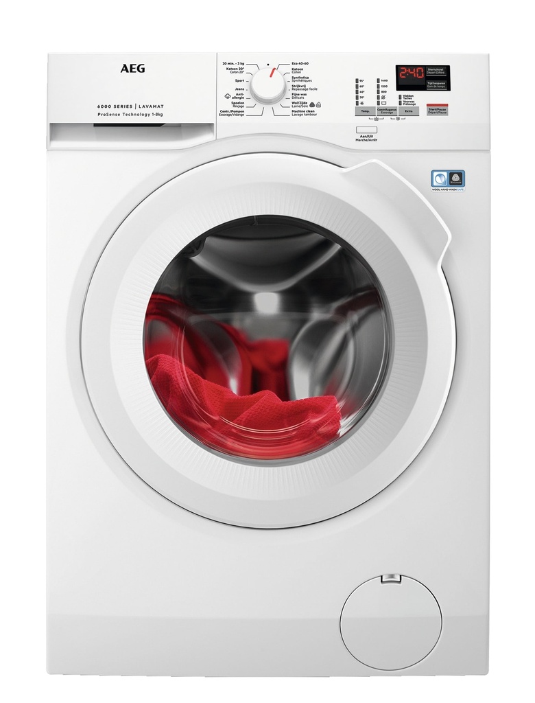 [7516250] AEG Wasmachine 6000 Serie 8kg 1400T A