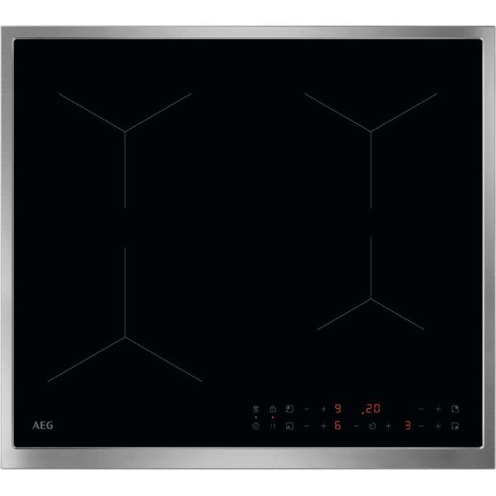 AEG Inductiekookplaat 60cm inox rand