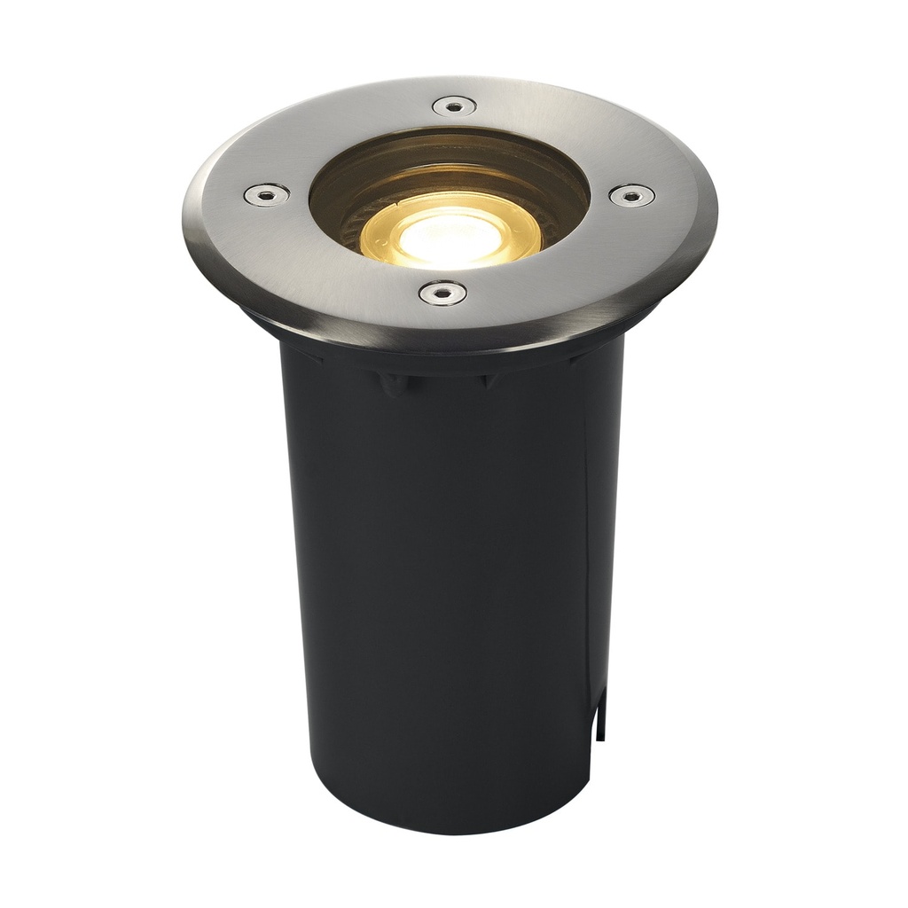 [3548099] SLV Belgium SOLASTO, grondspot, rond, inox trim GU10