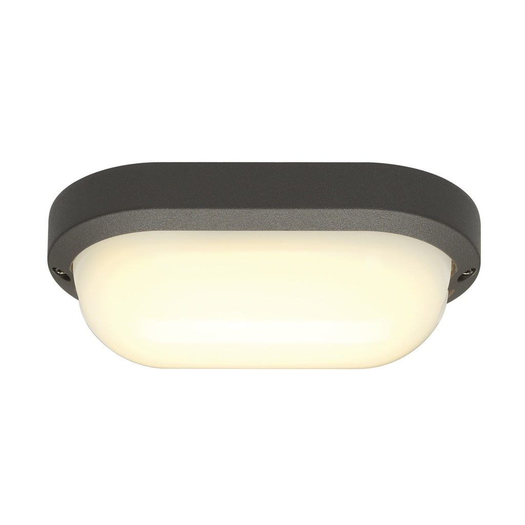 Terang 2 opbouw LED 11W 680lm 3000K antraciet IP44