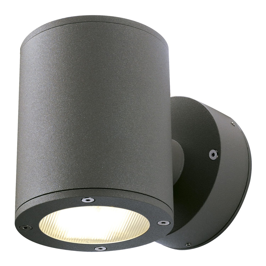 Sitra Wall Up/Down wandlicht GX53 9W of LED 1,2W of PowerLED 3x1W anthraciet