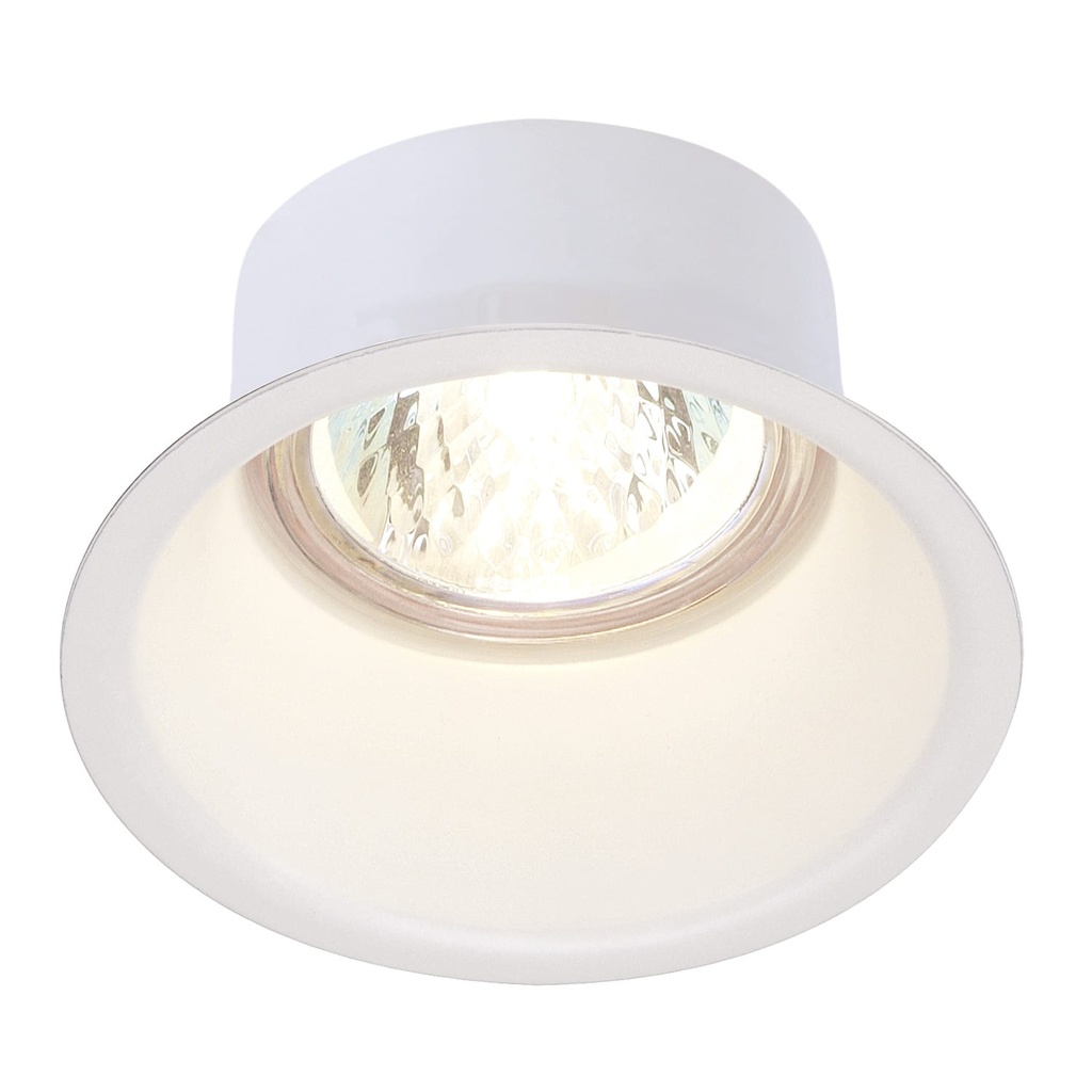 Horn GU10 plafondinbouw 50W 230V wit mat