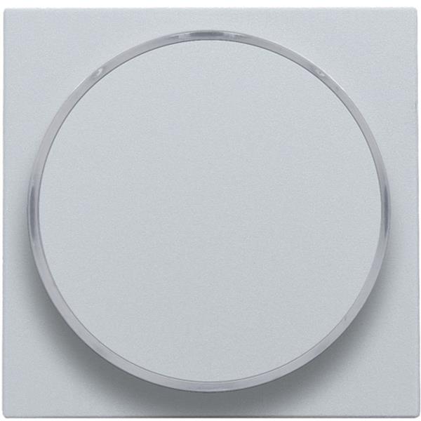 NIKO - Toets zonder symbool voor drukknop 6a met e10-lampvoet, sterling - 121-64006