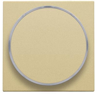 NIKO - Toets met transp. ring vr drukknop 6a met e10-lampvoet, goud - 221-64006