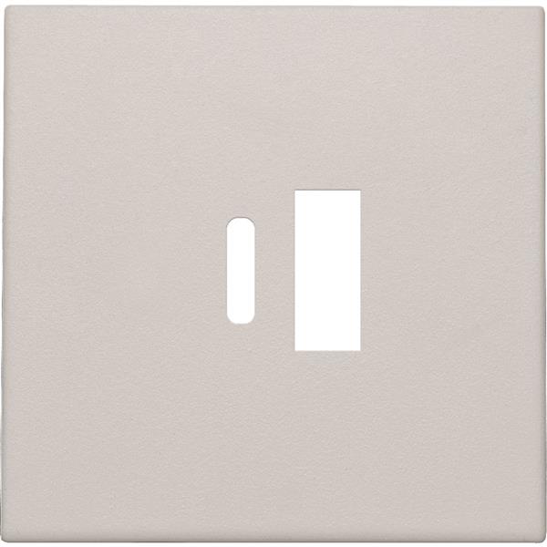 NIKO - Centraalplaat dubbele smart usb-a en usb-c-lader, lichtgrijs - 102-68002
