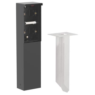 NIKO - Tuinpaal met grondpin voor 2 hydro functies, zwart - 761-36820