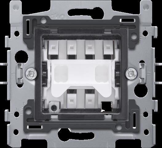 NIKO - Sokkel kruisschakelaar, insteek, klauw, rocker toggle - 171-01705