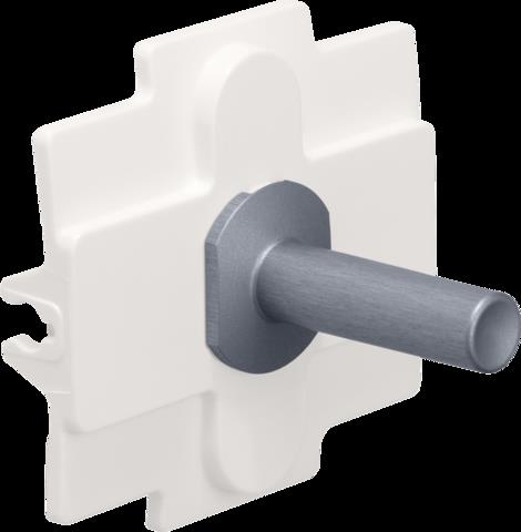 NIKO - Toggle voor enkelvoudige schakelfuncties, alu blauw - 226-57001