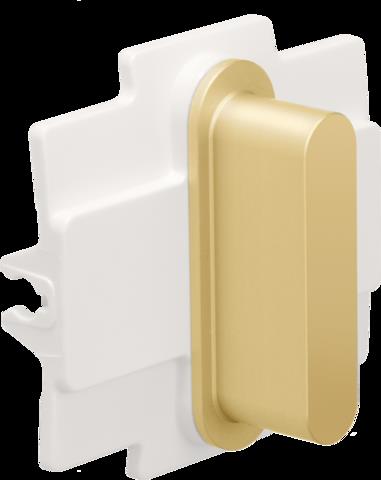 NIKO - Rocker voor enkelvoudige schakelfuncties, alu goud - 227-56001