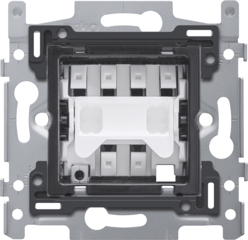 NIKO - Sokkel kruisschakelaar, insteekklemmen, rocker toggle - 171-01715